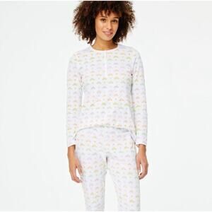 Stoney Clover Roller Rabbit Cotton Candy Cloud Pajama Top S